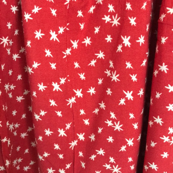 Red Patterned Dress - Picture 3 of 3